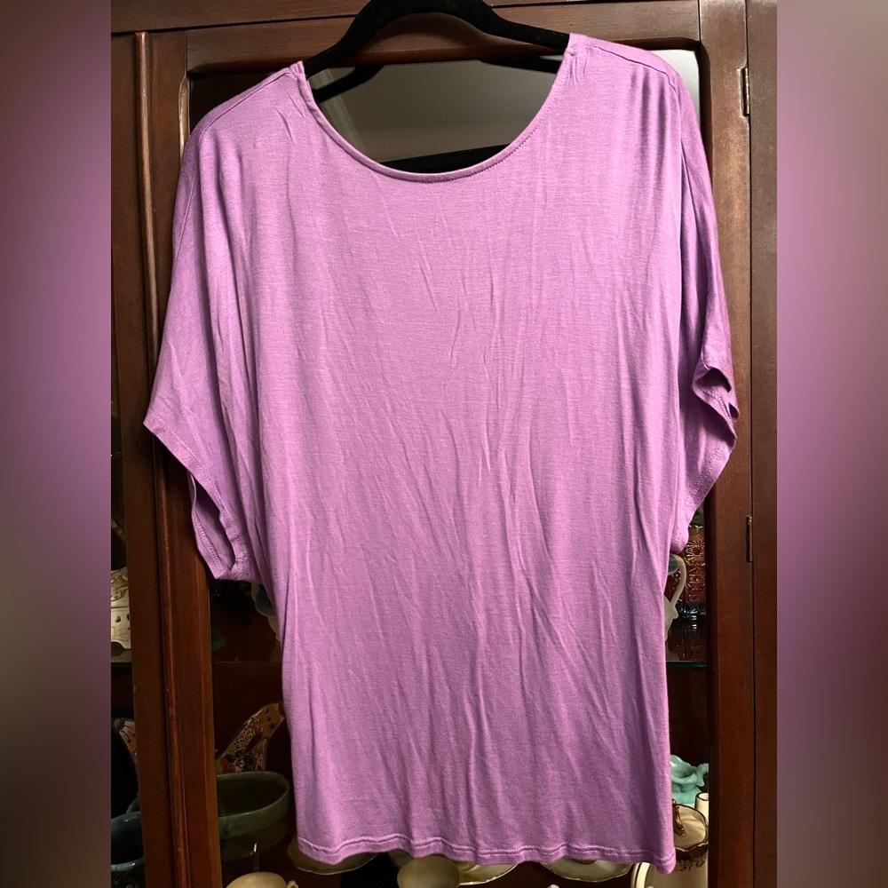 1 Purple 1 Pink buttery soft topFantastic Fawn Purple NWT Pinn NWOTsize Small